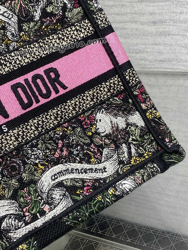 Dior专柜秋冬系列新款托特包迪奥高仿原单Tote包Around the world大号手提购物袋 djfk1696